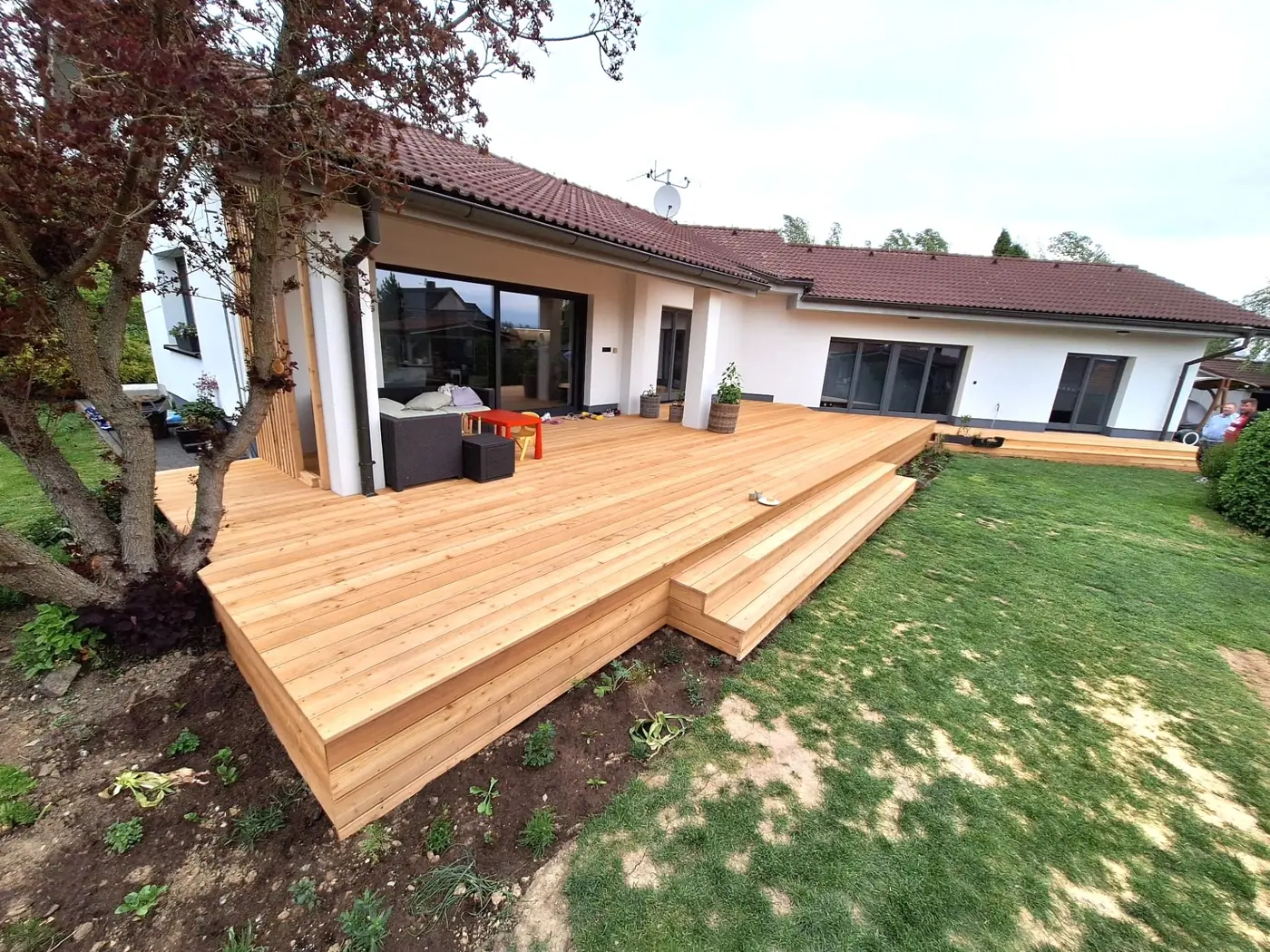 Terasa a pergola na míru 4