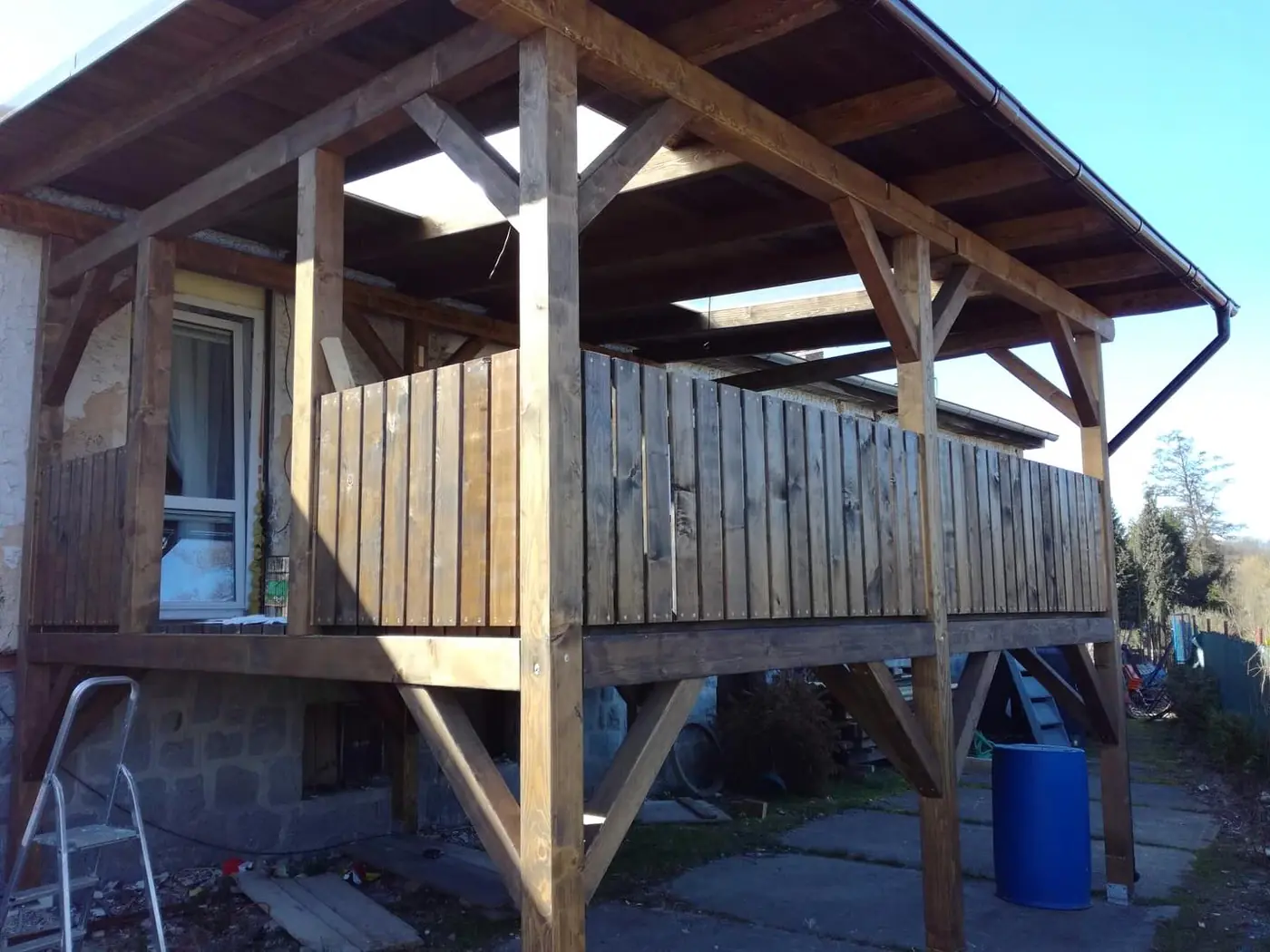 Terasa a pergola na míru 6