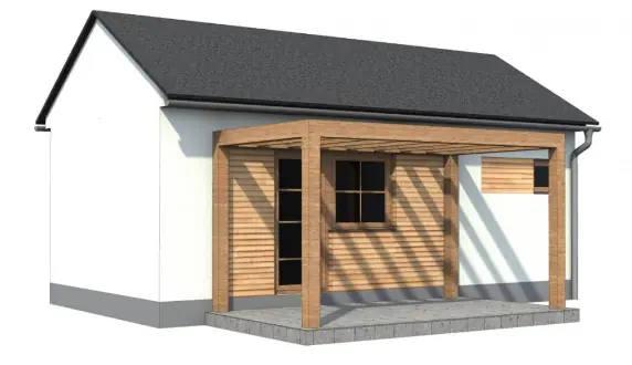 Dřevostavba Standard 35 m²