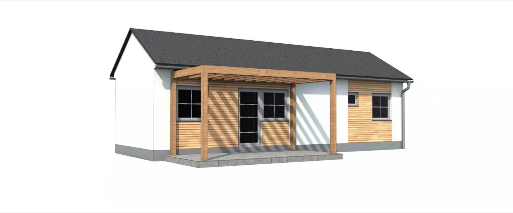 Dřevostavba Grand 50 m² fotografie 2