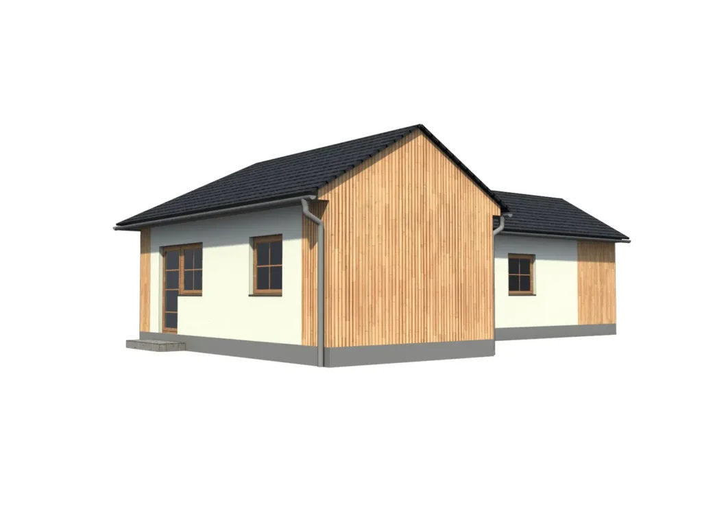 Dřevostavba Grand XL 78 m² fotografie 3
