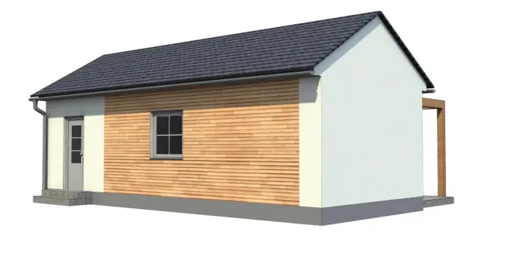 Dřevostavba Optimal 45 m²
